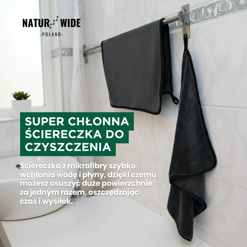 Ściereczka do Suszenia Ultra XXL – Premium Mikrofibra do Samochodu