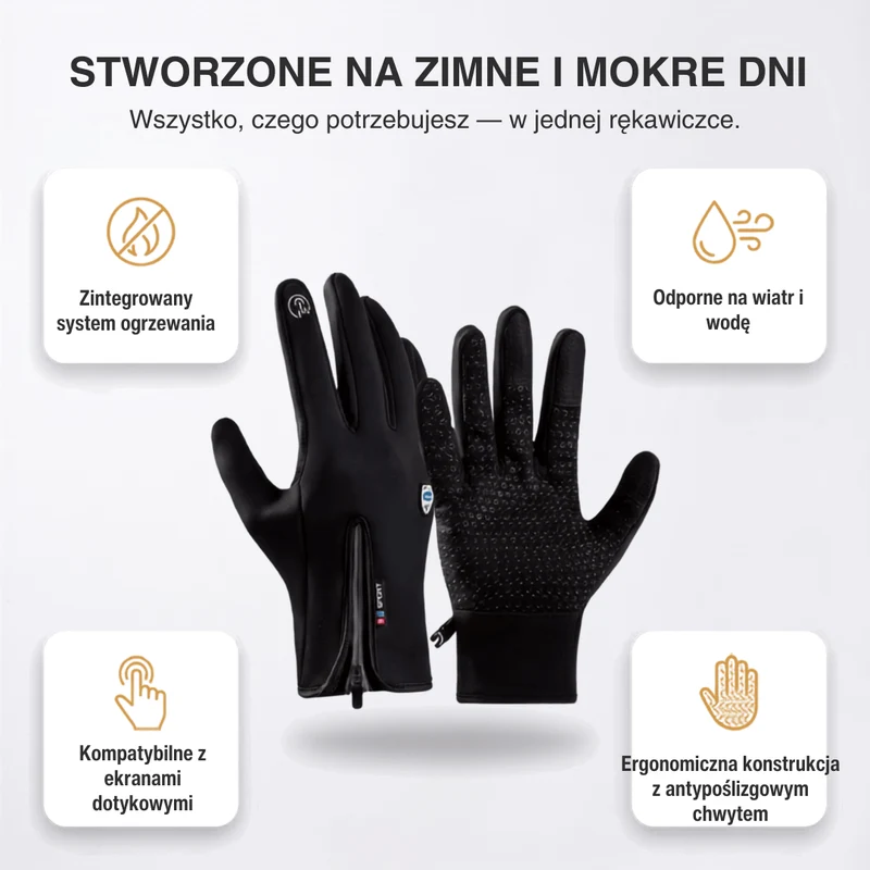 Rękawice Ogrzewające – Ekstremalna Ochrona Zimowa