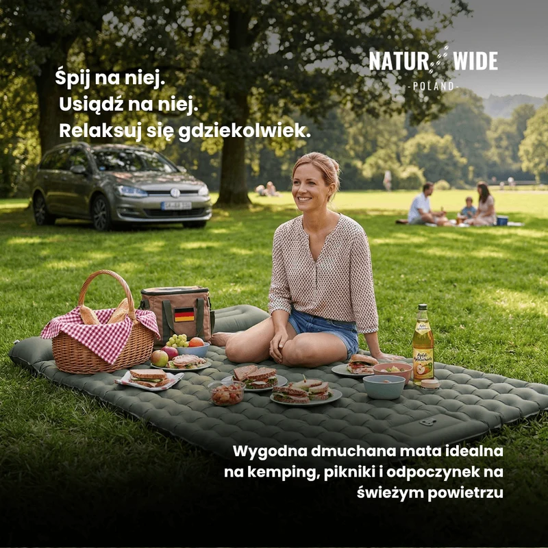 Ultralekki Materac Kempingowy – Kompaktowy i Idealny na Każdą Przygodę