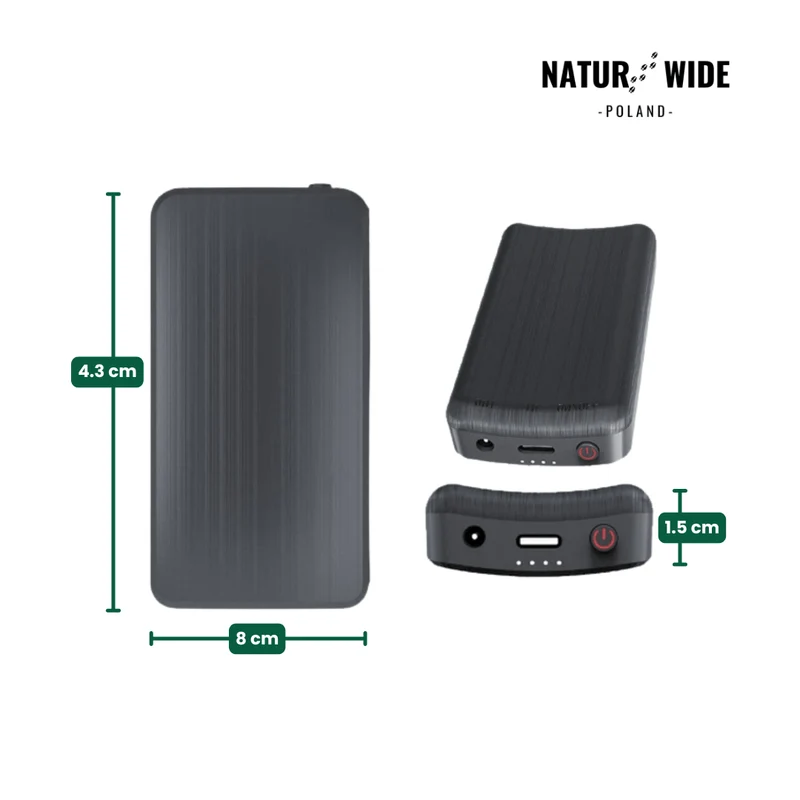 Powerbank do Podgrzewanych Skarpet – Kompaktowy i Lekki