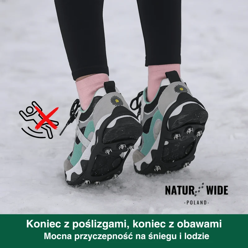 Antypoślizgowe Raki na Buty – Pewna Trakcja na Lodzie i Śniegu