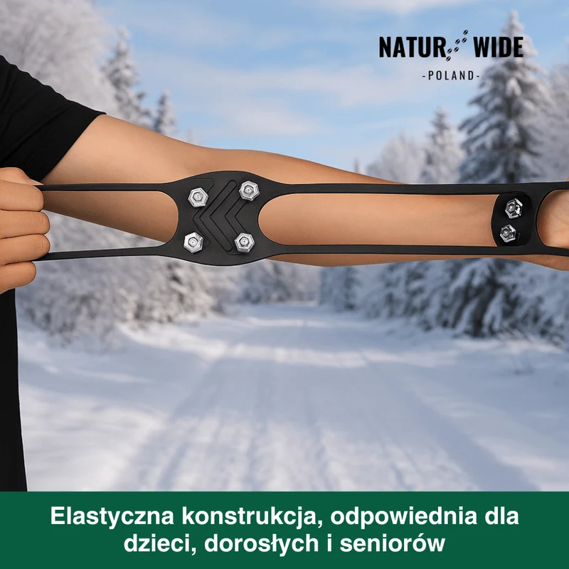 Antypoślizgowe Raki na Buty – Pewna Trakcja na Lodzie i Śniegu