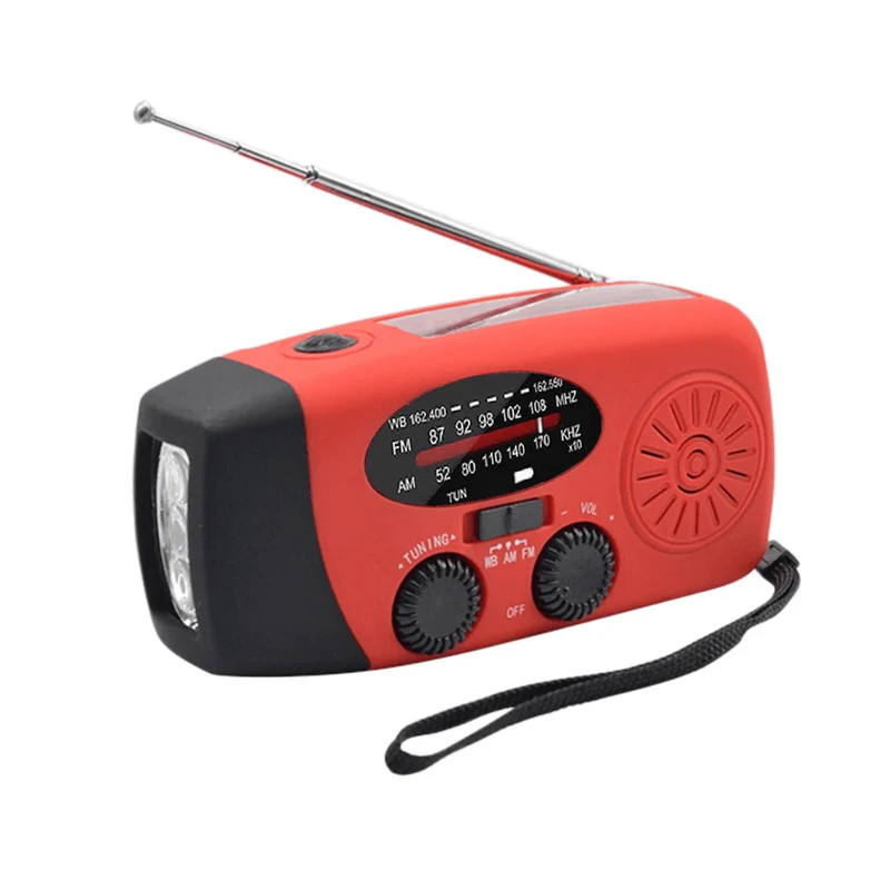 Wielofunkcyjne Radio Awaryjne – Solarne, Dynamo i Powerbank