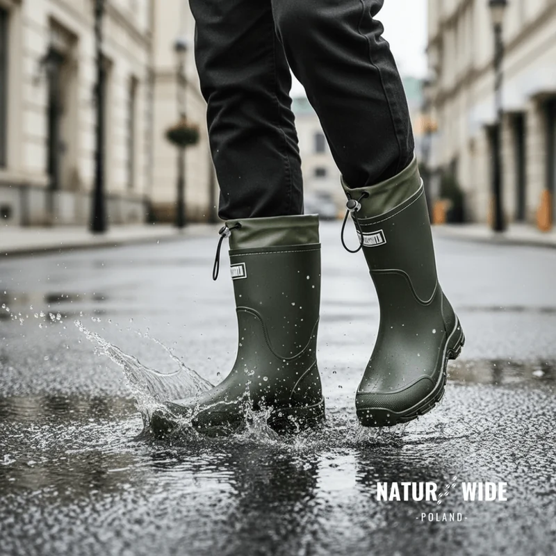 Uniwersalne Wodoodporne Buty Outdoor – Antypoślizgowe z Trwałego PVC