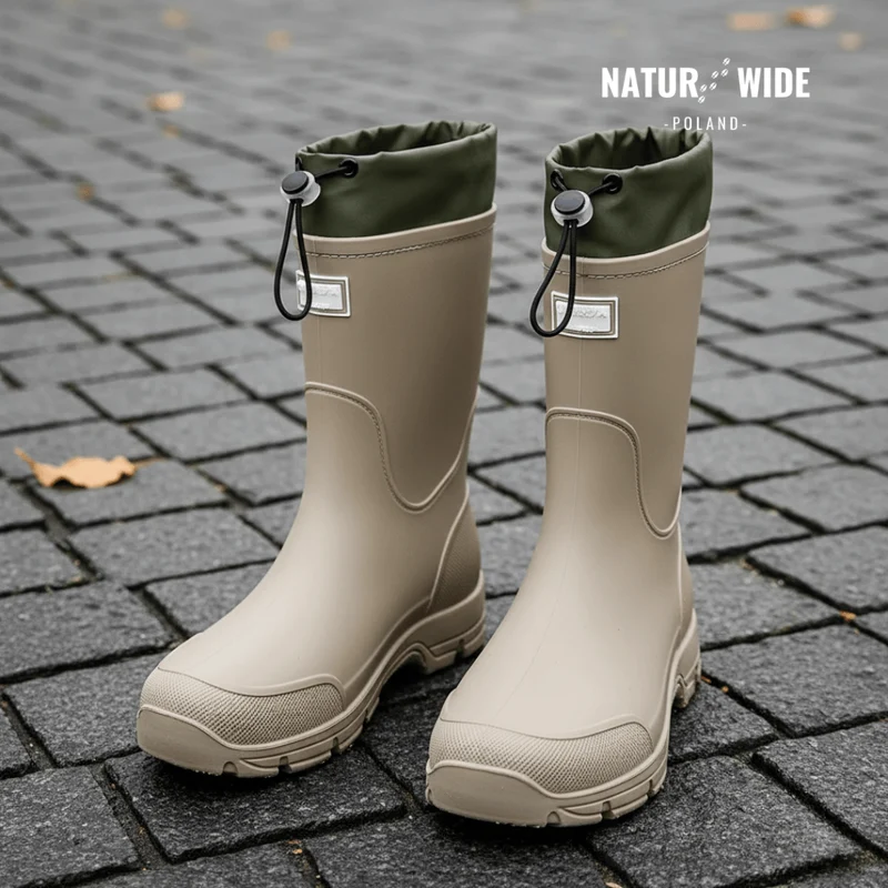Uniwersalne Wodoodporne Buty Outdoor – Antypoślizgowe z Trwałego PVC