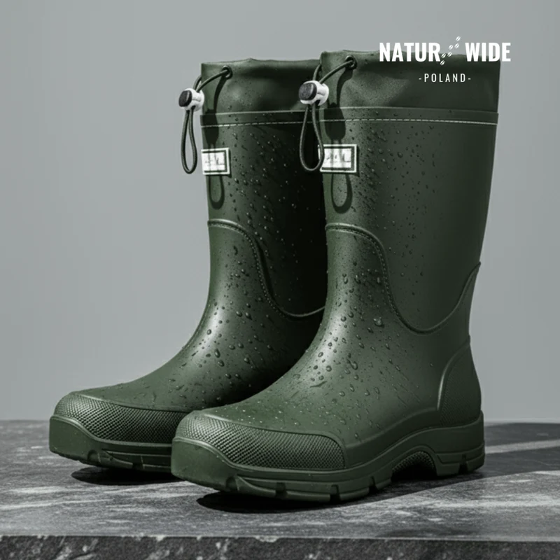 Uniwersalne Wodoodporne Buty Outdoor – Antypoślizgowe z Trwałego PVC