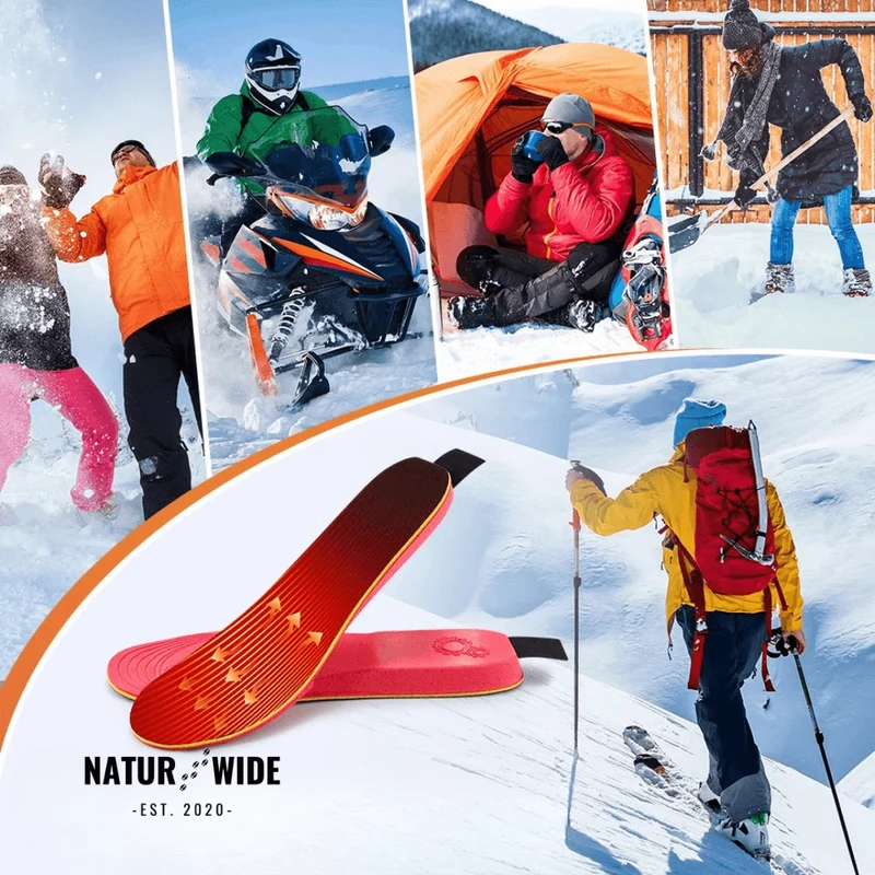 App-Controlled Smart Rechargeable Heated Insoles