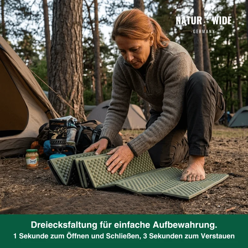 Ultraleichte Faltbare Schaumstoff-Campingmatte