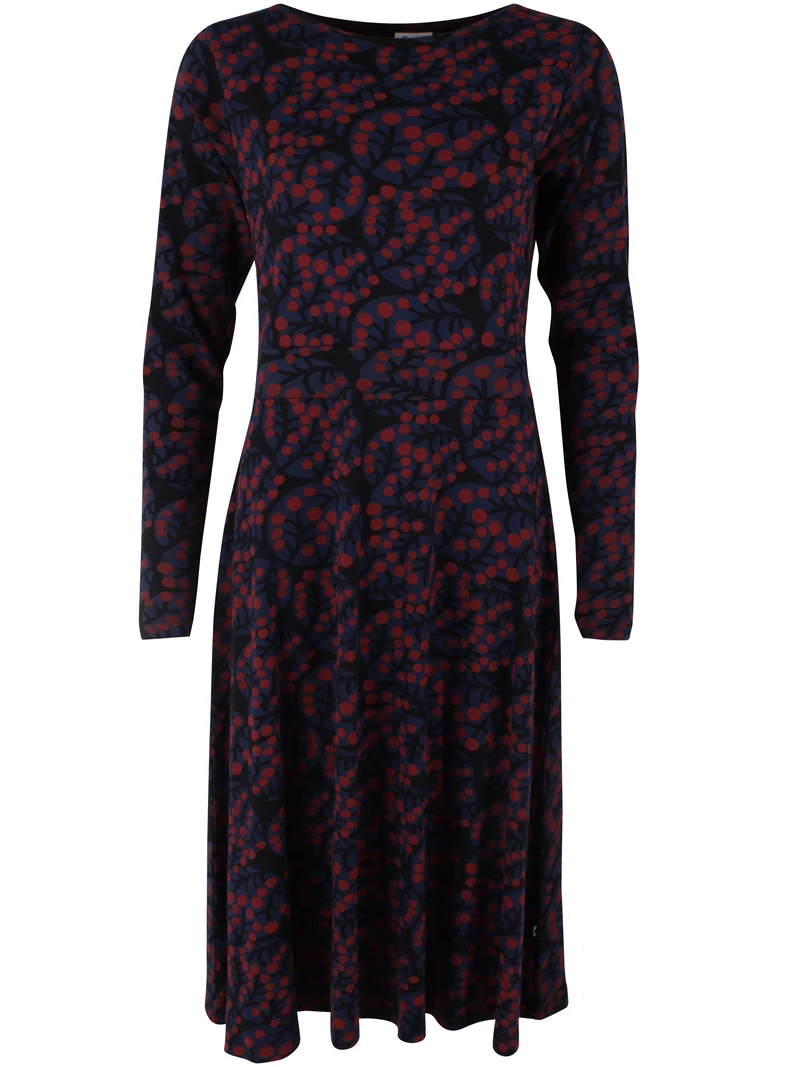 Daneviborg LS Interlock Dress Black MACRO MICRO