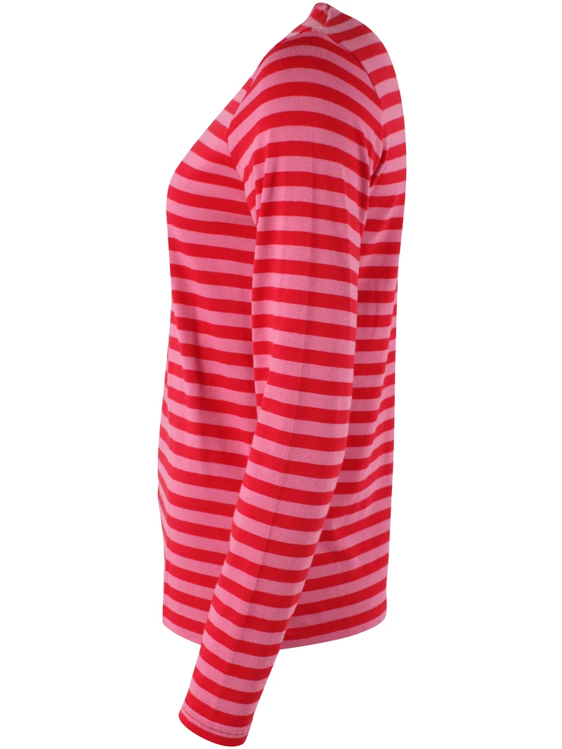Danejubii Modal Tee Dark Red/Soft Cherry
