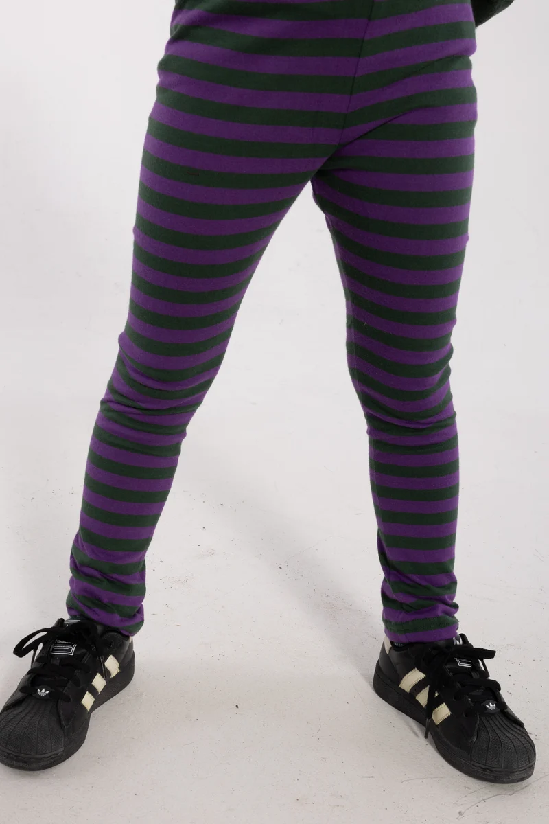 Danecheer Modal Leggings Dark Forest/Purple
