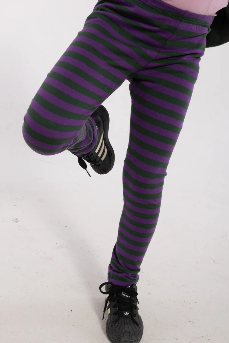 Danecheer Modal Leggings Dark Forest/Purple
