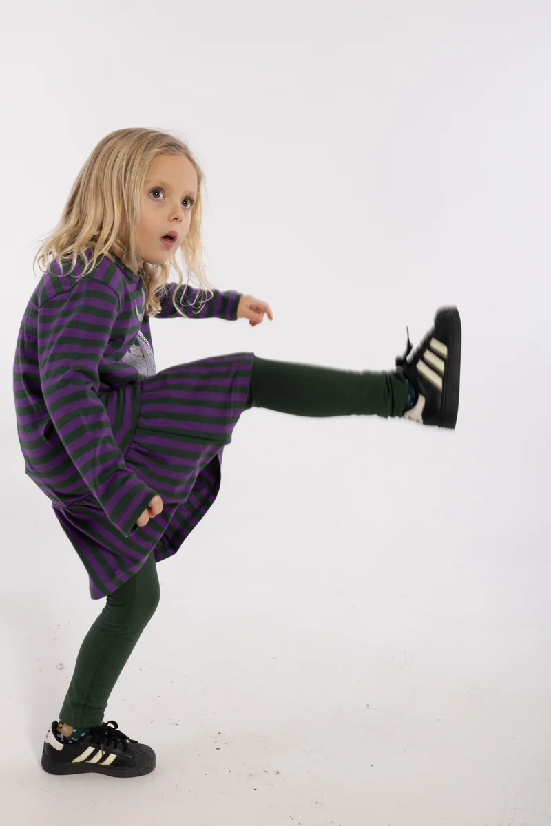 Danecheer Modal Leggings Dark Forest/Purple