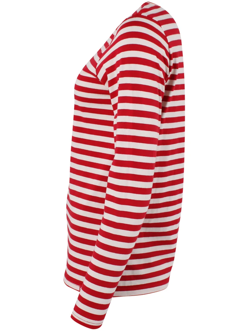 Danejubii Modal Tee Dark Red/Chalk
