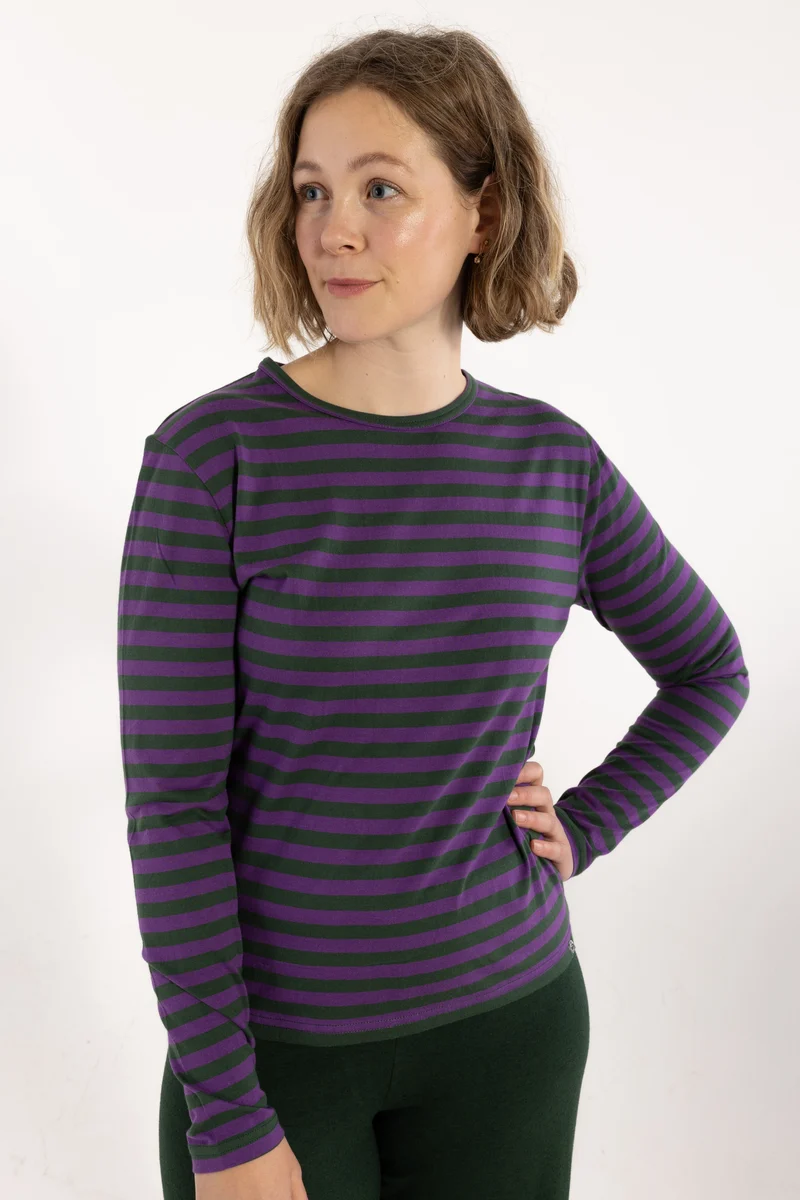 Danejubii Modal Tee Dark Forest/Purple