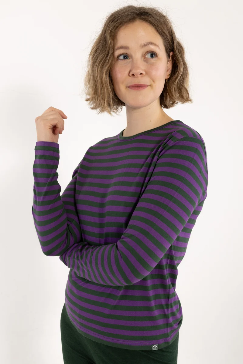 Danejubii Modal Tee Dark Forest/Purple