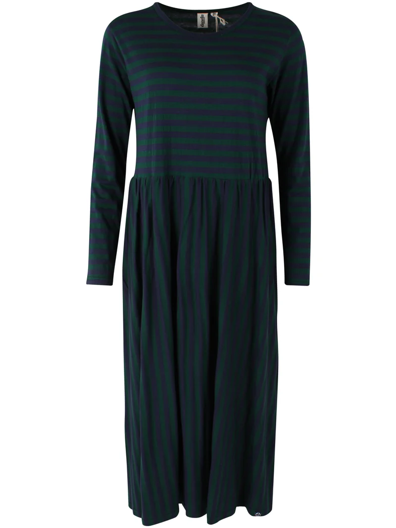 Danekroeyer LS Modal Dress Dark Forest/Dark Navy