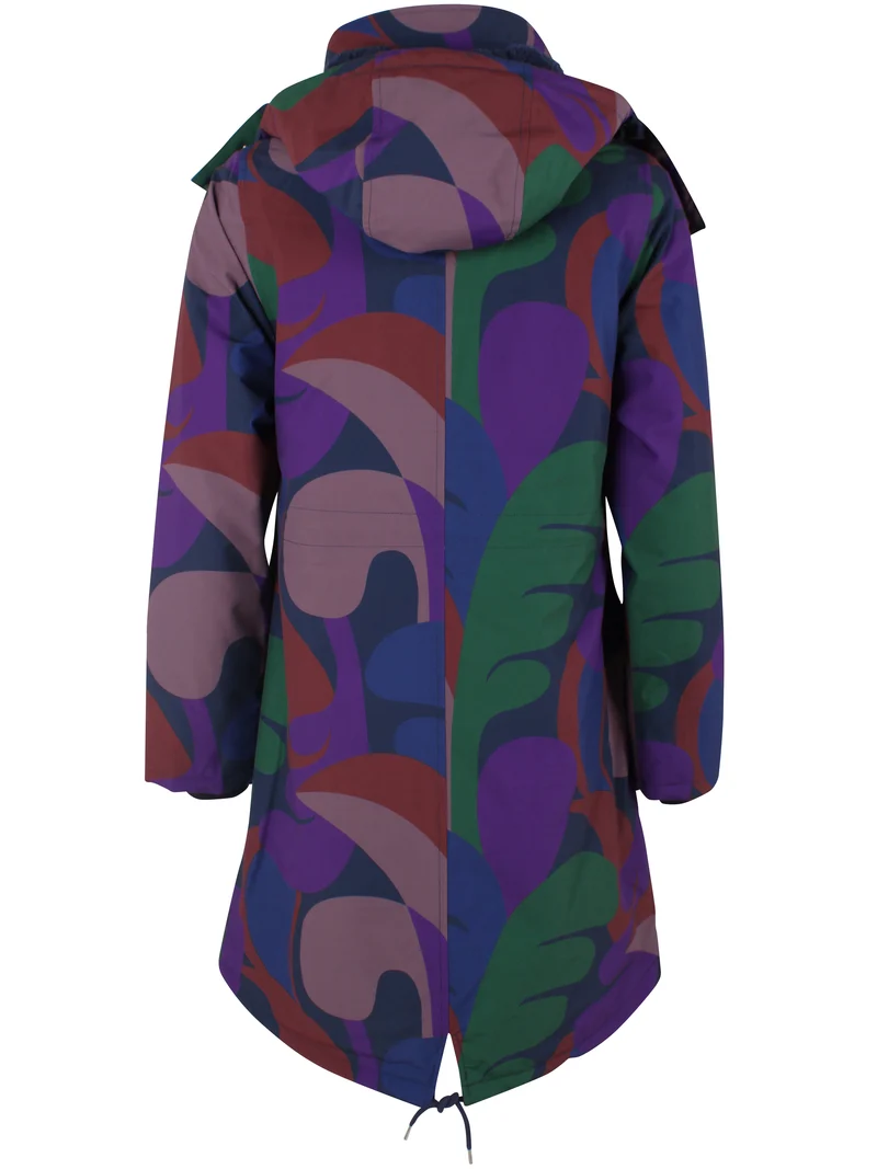 Daneturell Winter Coat Grey Plum TROPS