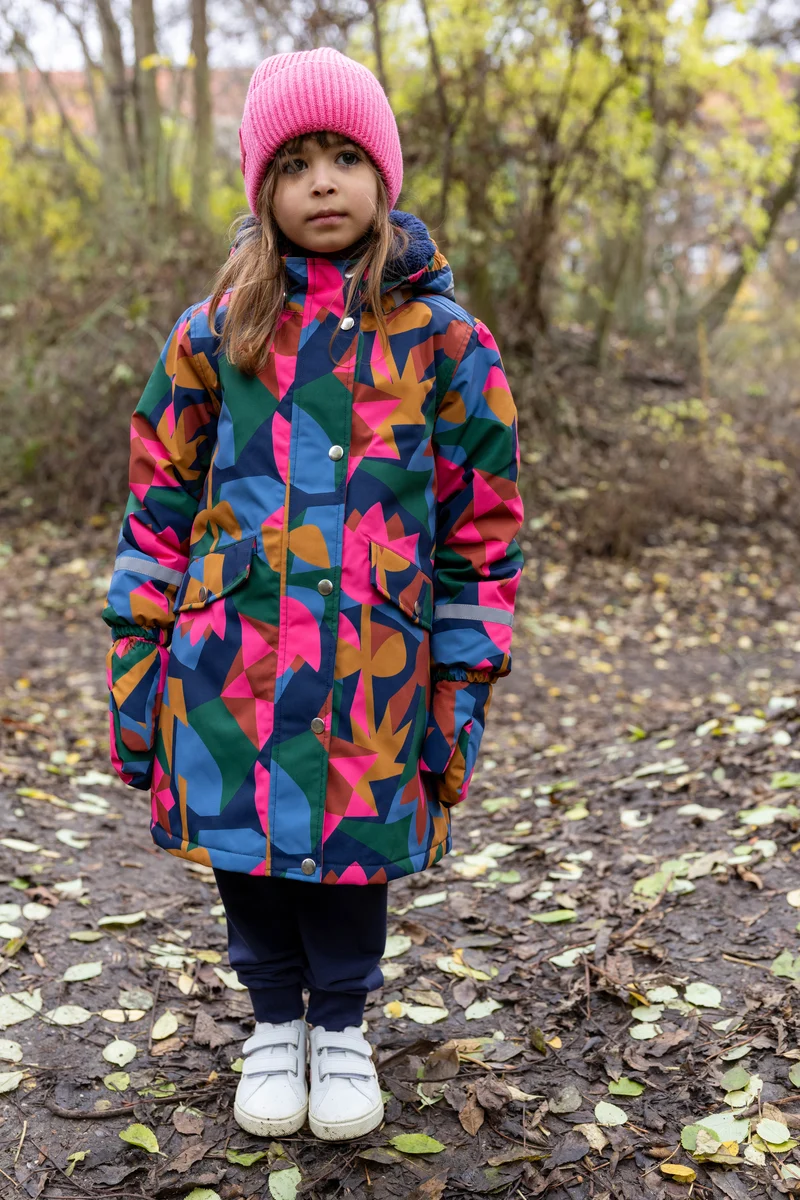 Danesvane Winter Parka Dark Navy/Soft Cherry GEOFLEUR