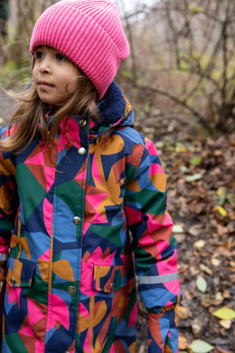 Danesvane Winter Parka Dark Navy/Soft Cherry GEOFLEUR