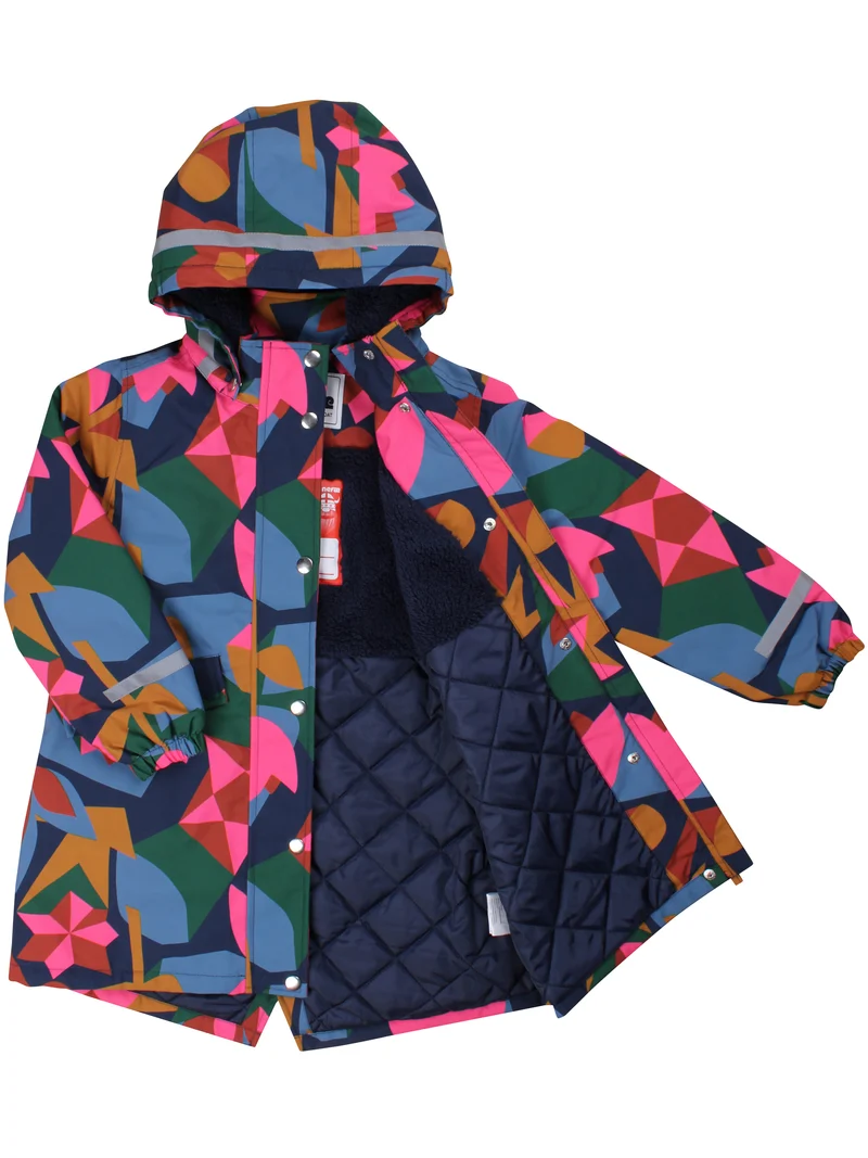 Danesvane Winter Parka Dark Navy/Soft Cherry GEOFLEUR