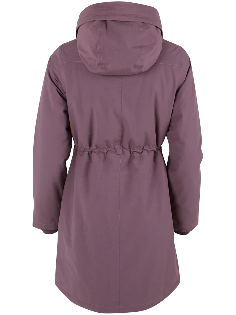 Danenora Winter Parka Grey Plum