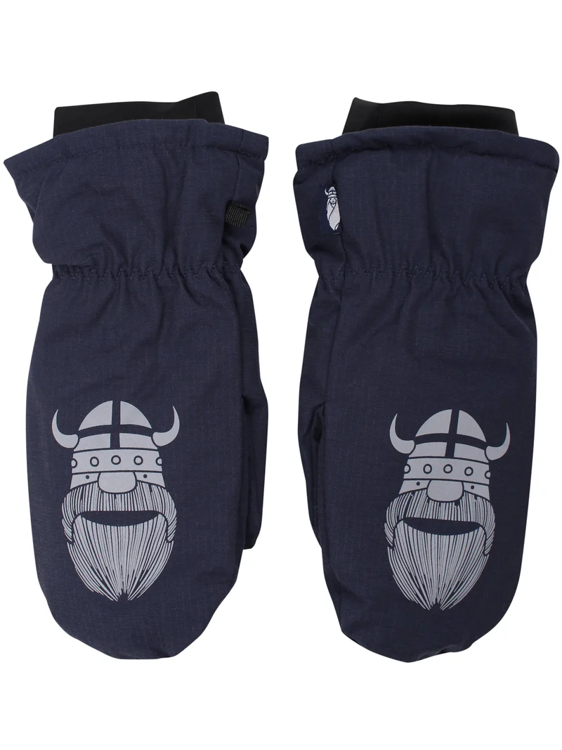 Danesnowball Ribstop Mittens Dk Navy ERIK (REFLECTIVE)