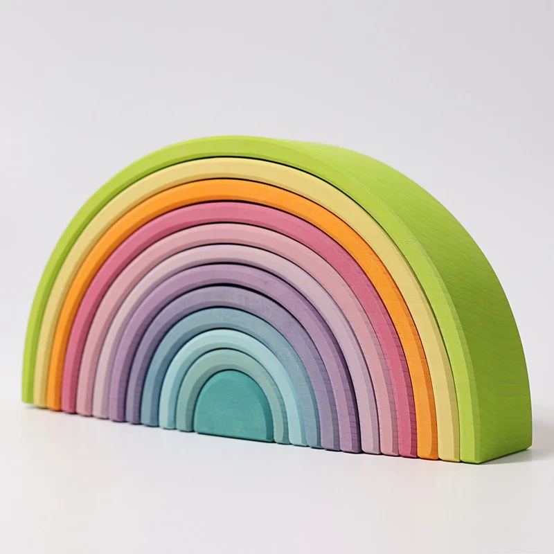 Großer Regenbogen. Pastell | Grimms