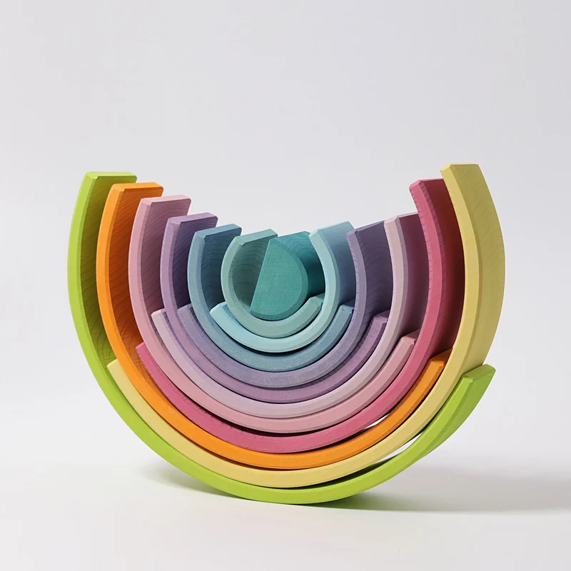 Großer Regenbogen. Pastell | Grimms