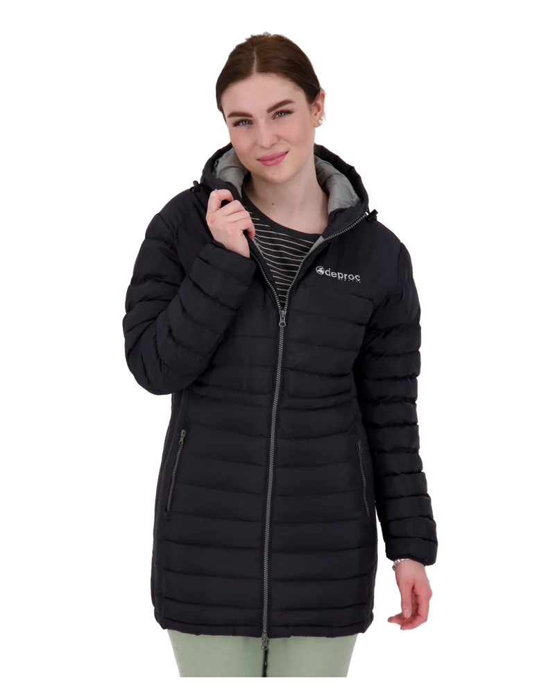 DEPROC Steppmantel GILMOUR WOMEN CLASSIC LONG