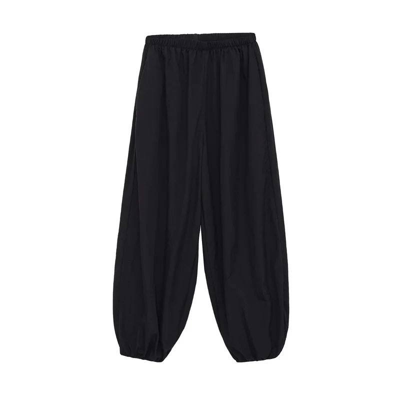 Damen Leichtgewichtige Ballonhose mit elastischem Bund und Kordelabschluss Drune