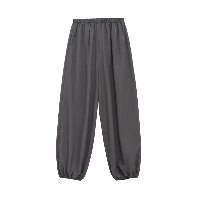 Damen Leichtgewichtige Ballonhose mit elastischem Bund und Kordelabschluss Drune