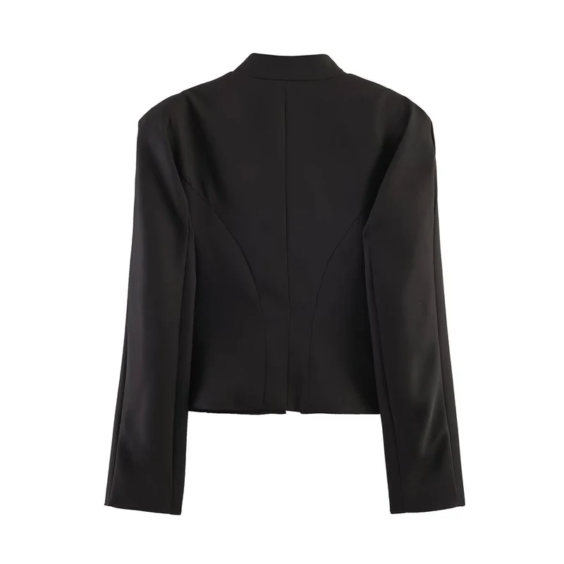 Damen Kurzblazer im Hussarenstil mit Stehkragen und dekorativen Galon-Details Drune