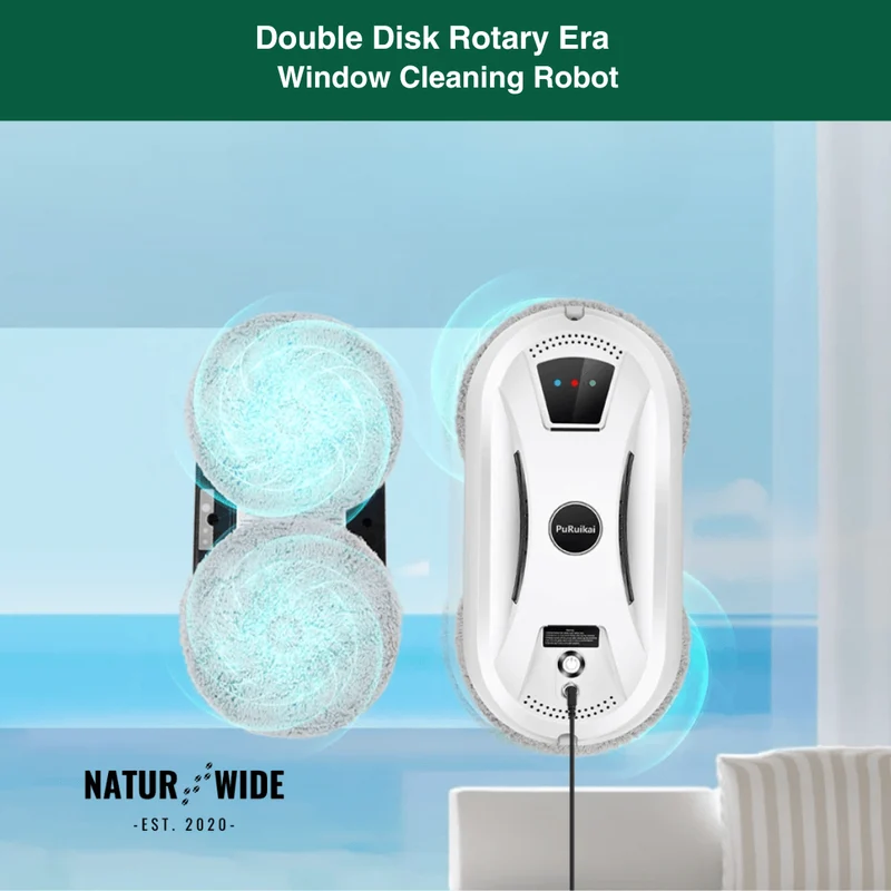 Ultra Thin Window Cleaning Robot with Remote Control