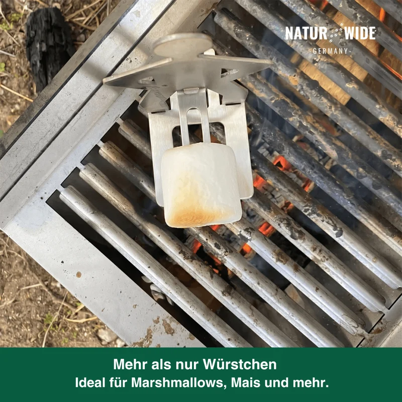 Edelstahl Wursthalter BBQ Grillständer