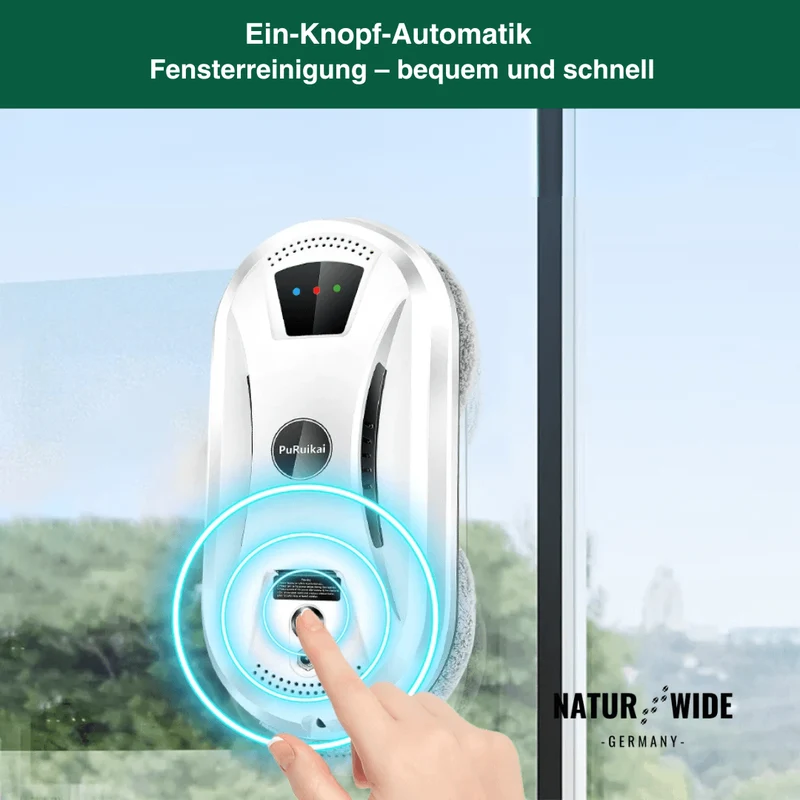 Ultradünner Fensterreinigungsroboter mit Fernbedienung