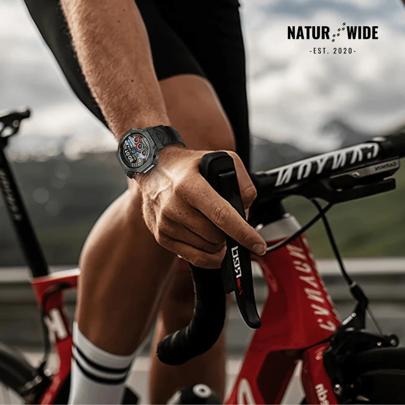 Military GPS Smart Watch – AMOLED, 10ATM, HD Bluetooth Call