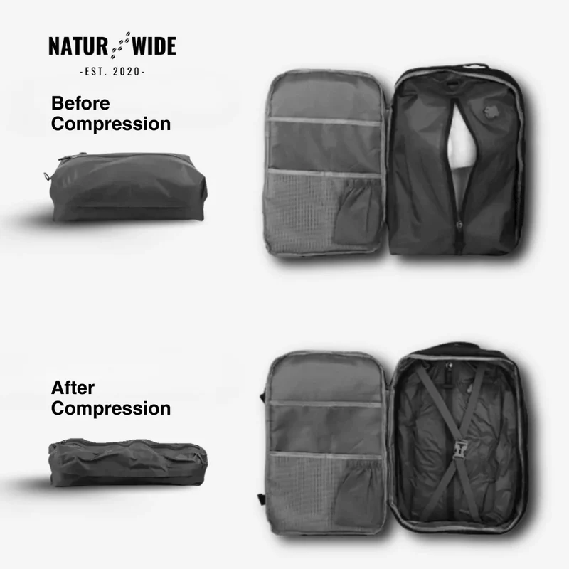 Vacuum Compression Packing Bags – Travel & Storage Organizer