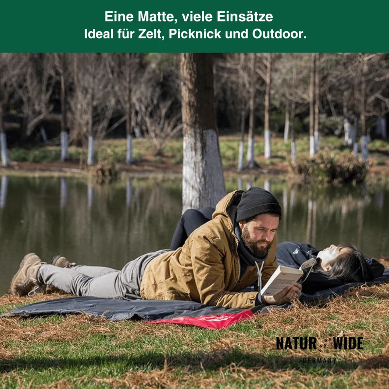Wasserdichte Taschenpicknickdecke – Leichte Sandfreie Strandmatte
