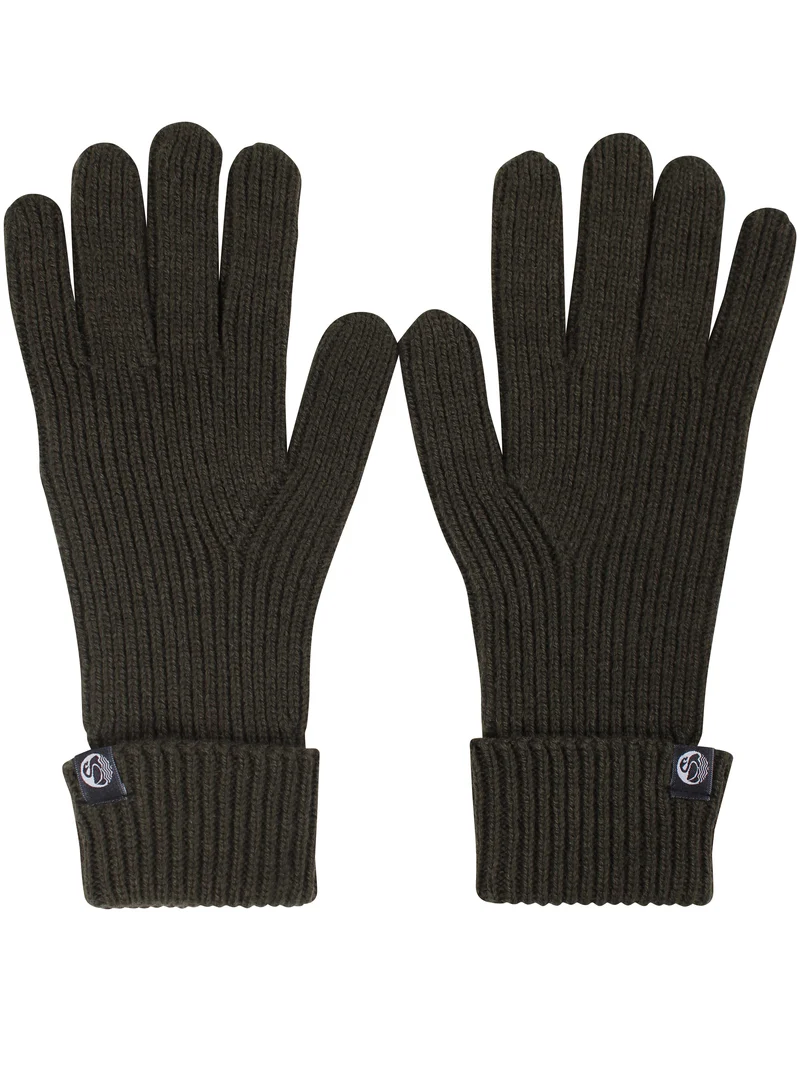 Danellie Wool Gloves Dark Army