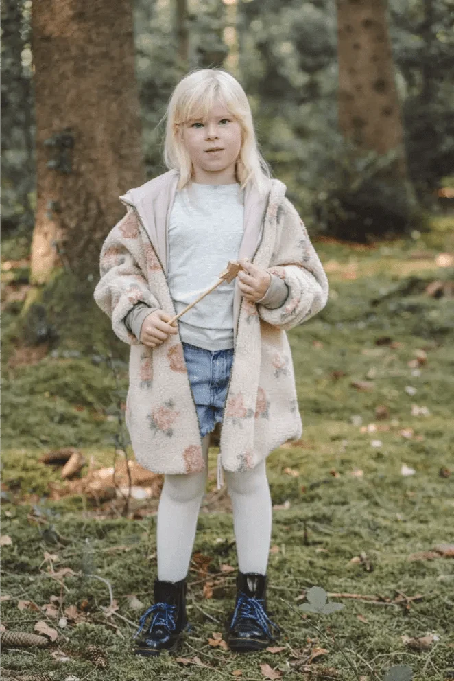 Teddyjacke Kinder Rose