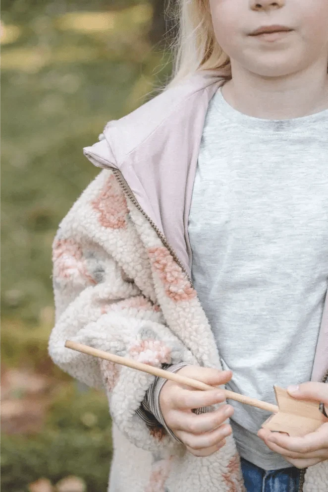 Teddyjacke Kinder Rose