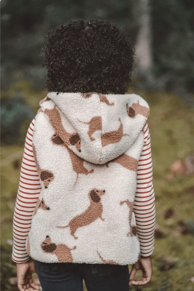 Teddyweste Kinder Dackel