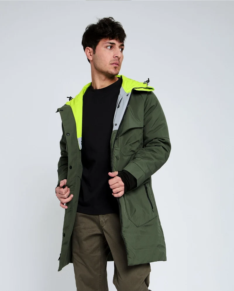 Parka réversible d'hiver Fluvia