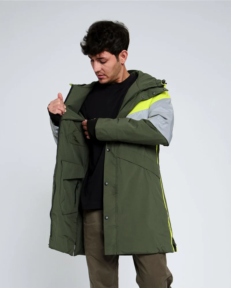 Parka réversible d'hiver Fluvia