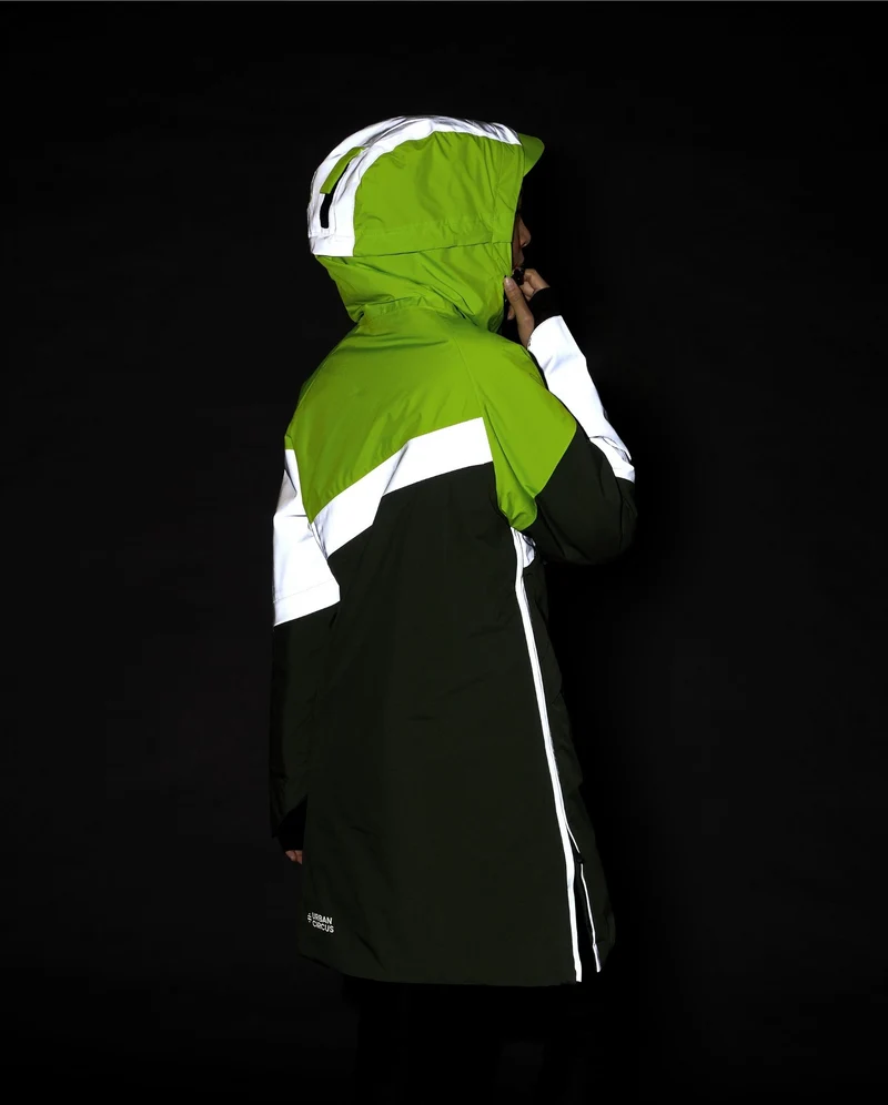 Parka réversible d'hiver Fluvia