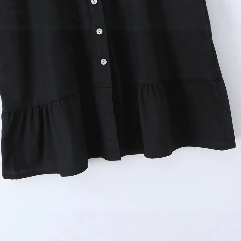 Damen Off-Shoulder Carmenkleid mit Knopfleiste, taillierter A‑Linie und kariertem Rüschenbesatz Drune