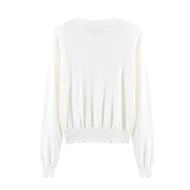Damen Feiner Strickpullover mit Henley-Knopfleiste, V-Ausschnitt und gerafftem Bund Drune