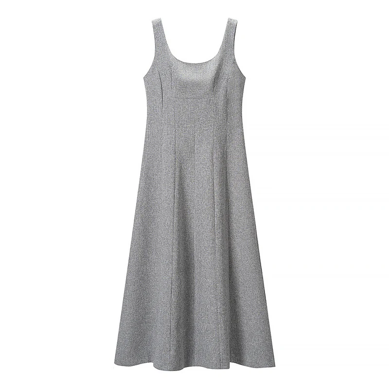 Damen Elegantes zweiteiliges Wollmisch-Kostüm mit tailliertem Kurzblazer und ausgestelltem Midirock Drune