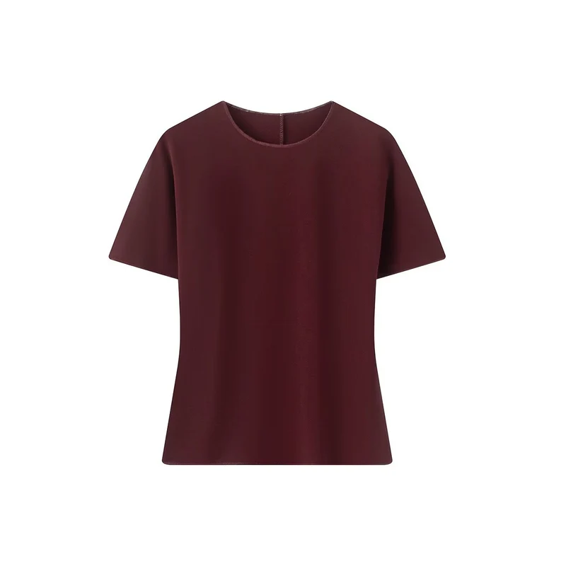 Damen Weite Satinhose mit hoher Taille und fließender Wide‑Leg‑Silhouette Drune